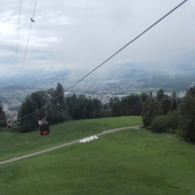 Wanderung auf dem Pilatus Berg.